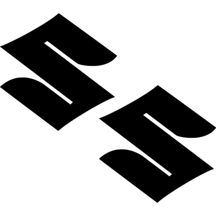 Suzuki Logo Racing Stickers – GSX-R Hayabusa V-Strom Decals (2-Pack)