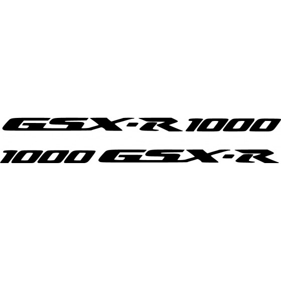 2x Suzuki Gsx R1000 Die Cut...