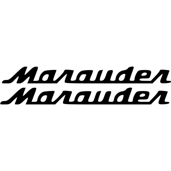 Suzuki Marauder Die Cut Stickers Decals - DecalsHouse