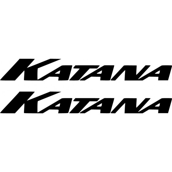 2x Suzuki Katana Die Cut...