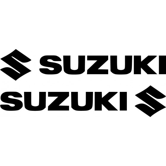 2x Suzuki Logo Die Cut...