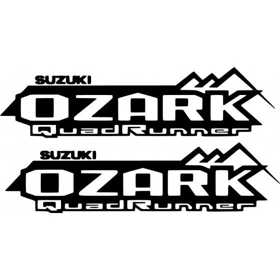 Suzuki Ozark Die Cut Style...