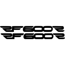 Suzuki Rf 600 Die Cut Style 2 Stickers Decals - DecalsHouse