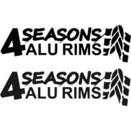 Buy 4 Seasons Alu Rims Decal Sticker Online