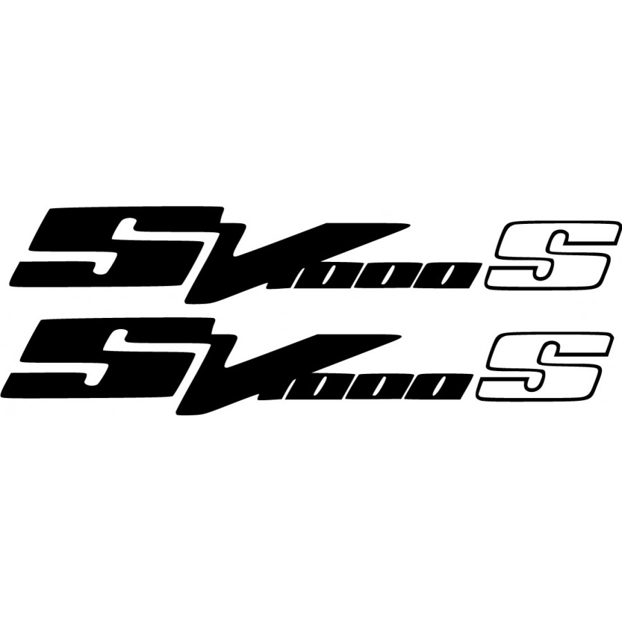 Suzuki Sv 1000s Die Cut Stickers Decals - DecalsHouse