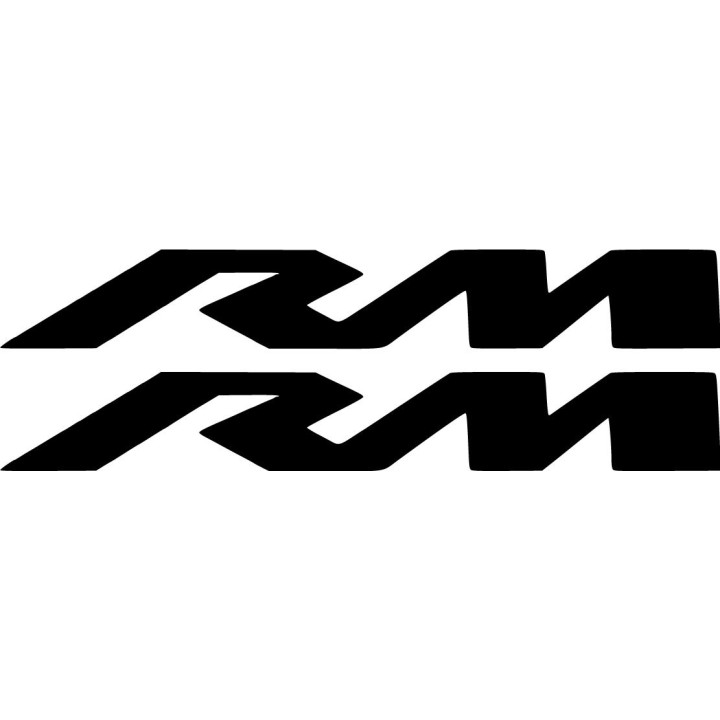 Suzuki Rm Die Cut Stickers Decals - DecalsHouse