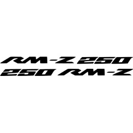Suzuki Rm Z 250 Die Cut Stickers Decals - DecalsHouse