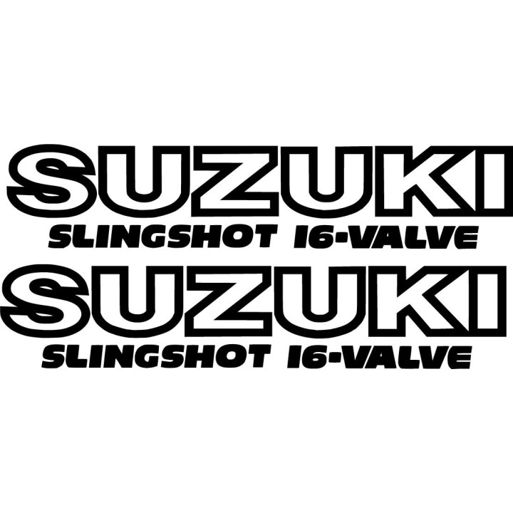 Suzuki Slingshot 16 Valve Die Cut Stickers Decals - DecalsHouse