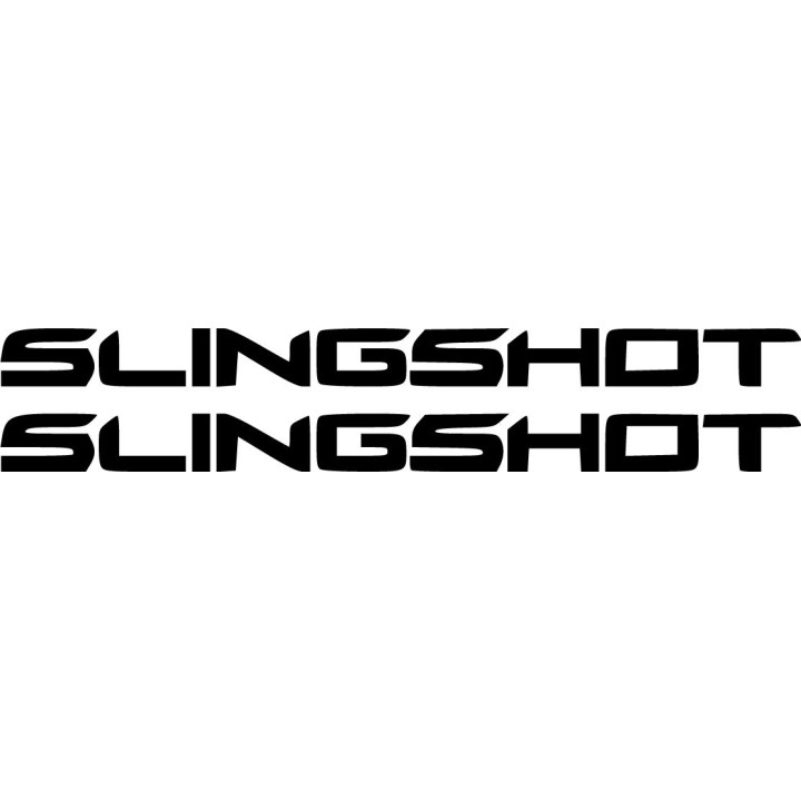 Suzuki Slingshot Die Cut Style 2 Stickers Decals - DecalsHouse