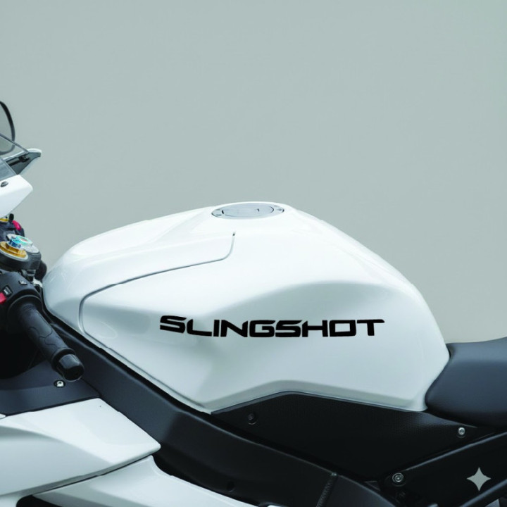 Suzuki Slingshot Die Cut Style 2 Stickers Decals - DecalsHouse