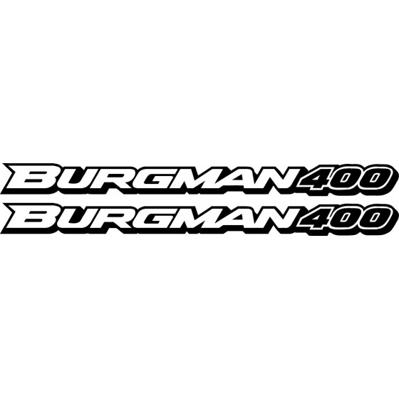 2x Suzuki Burgman 400...