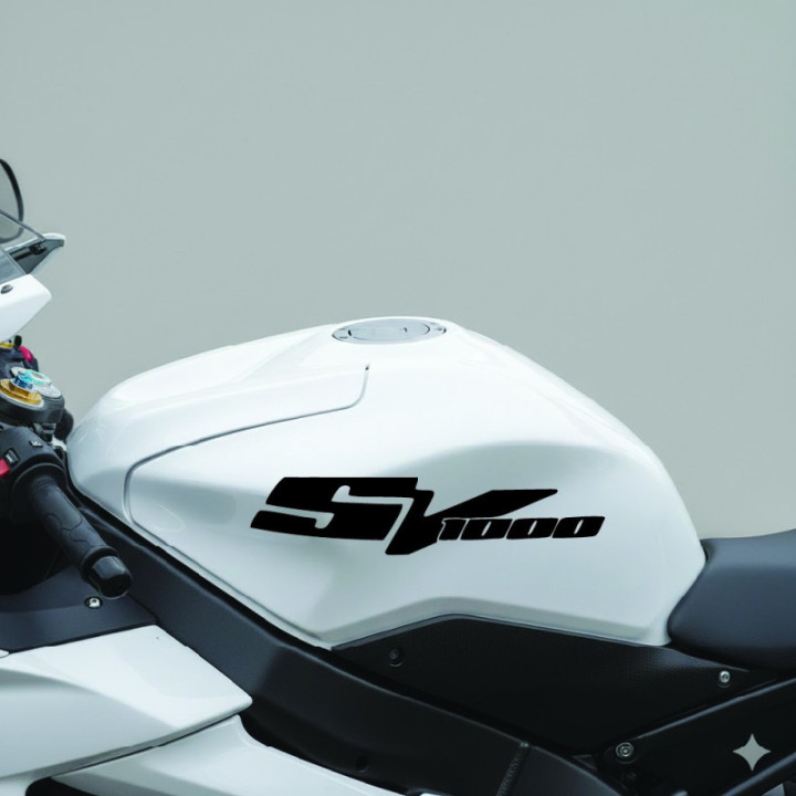 Suzuki Sv 1000 Die Cut Style 3 Stickers Decals - DecalsHouse