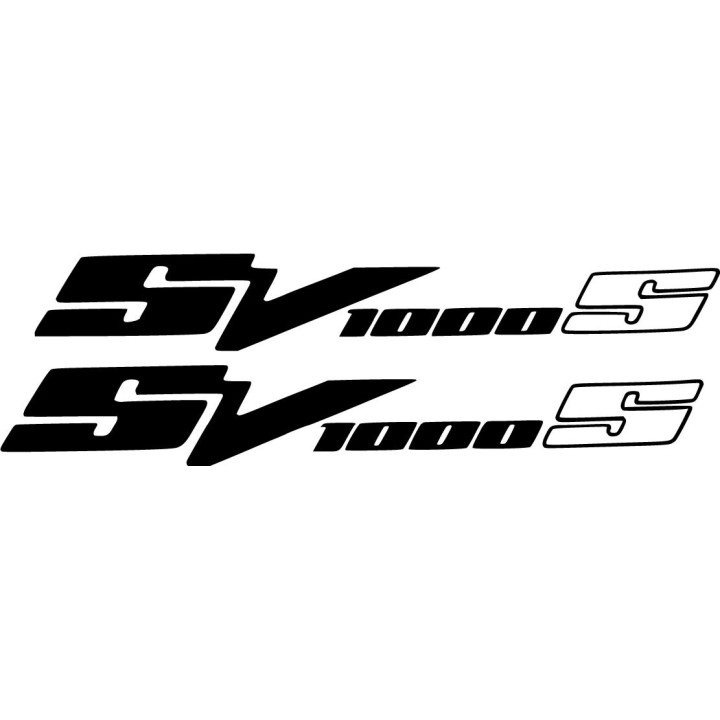Suzuki Sv 1000s Die Cut Style 2 Stickers Decals - DecalsHouse