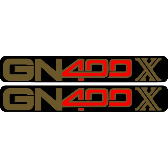 Suzuki Gn 400x Stickers Decals