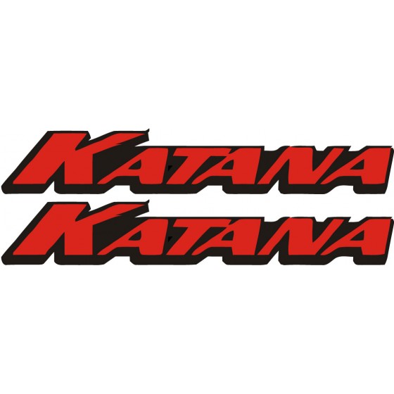 Suzuki Katana Kanji Red...