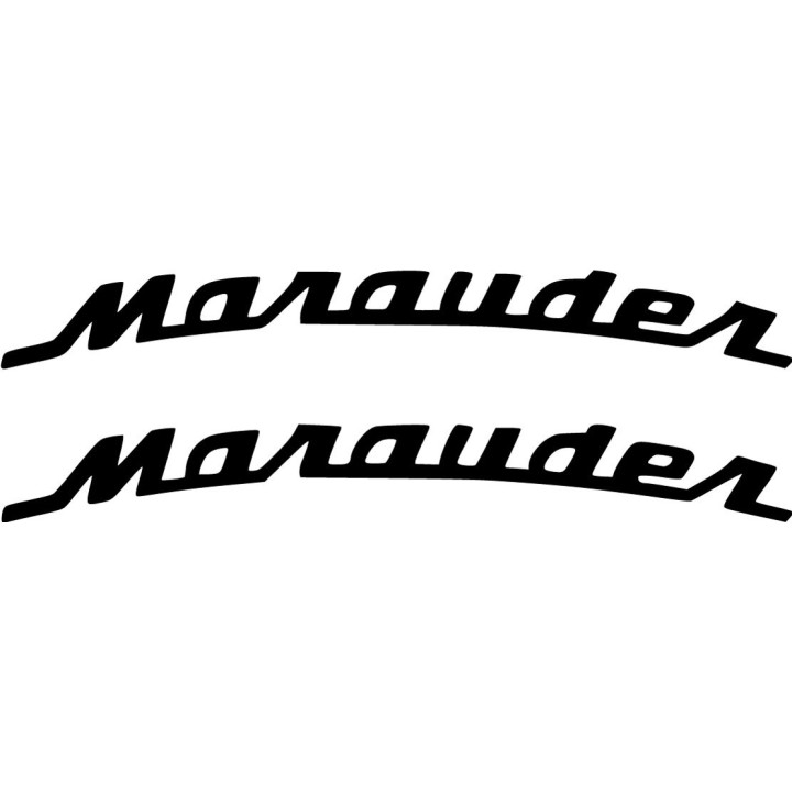 Suzuki Vz 800 Marauder Die Cut Curved Stickers Decals - DecalsHouse