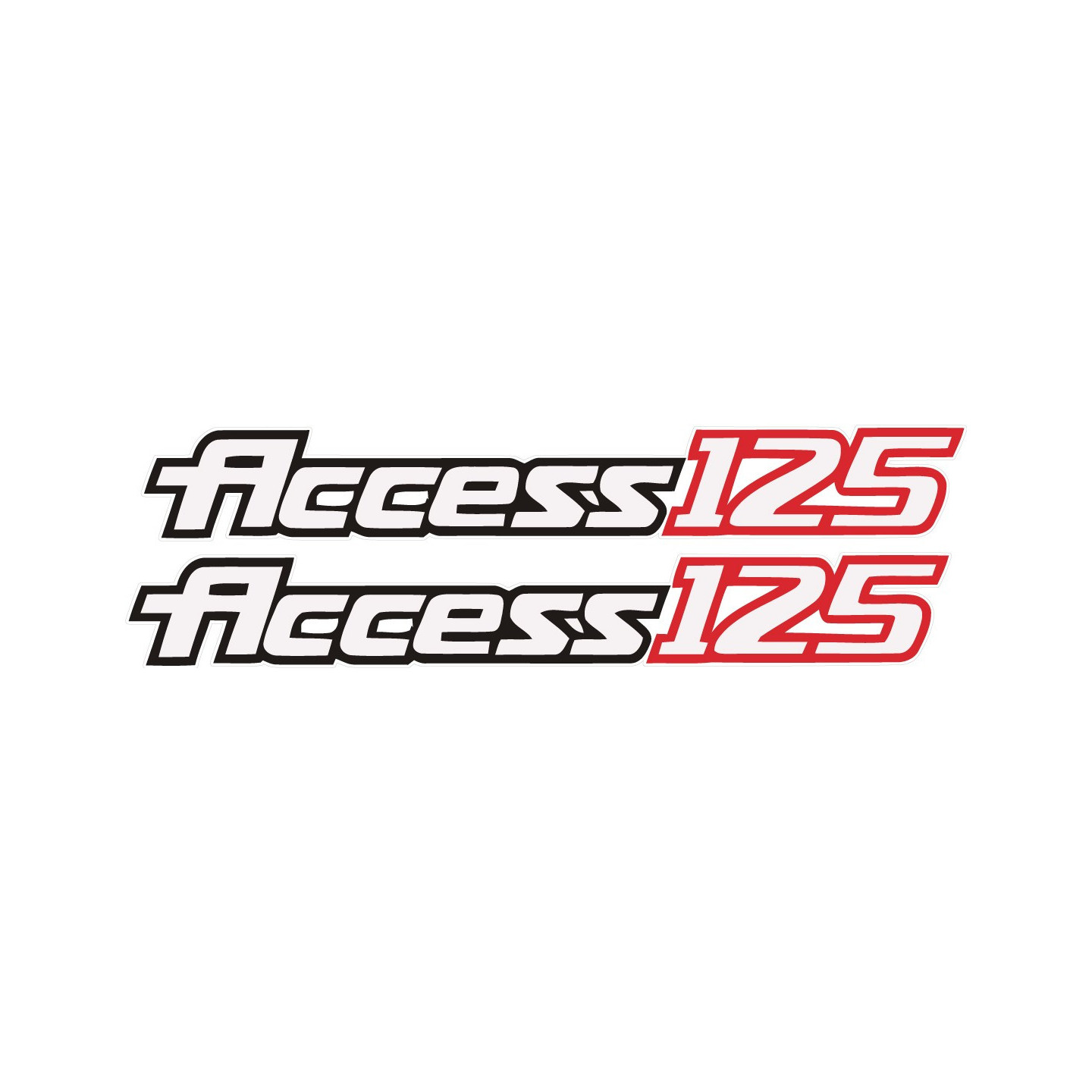 Suzuki Access 125 Stickers Decals - DecalsHouse