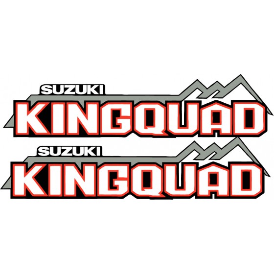 2x Suzuki Kingquad Style 3...