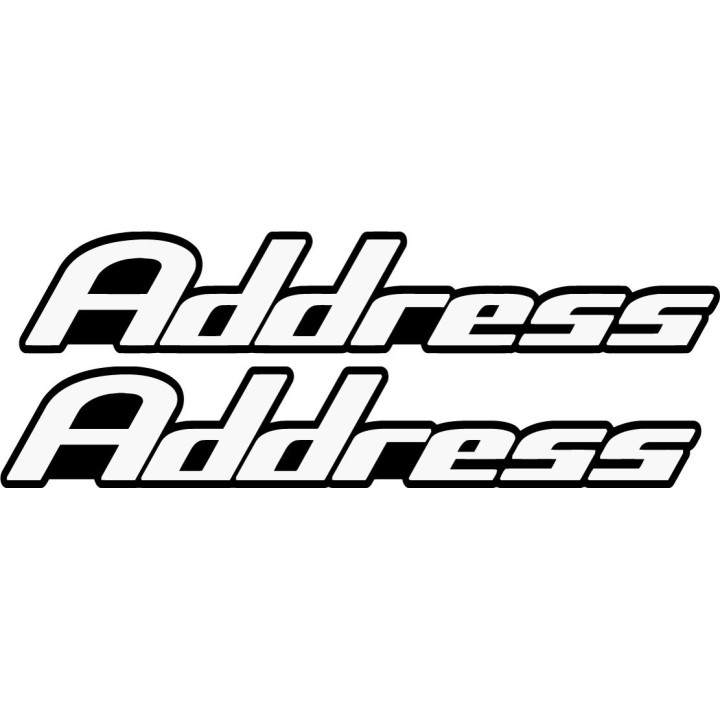Suzuki Address Stickers Decals - DecalsHouse