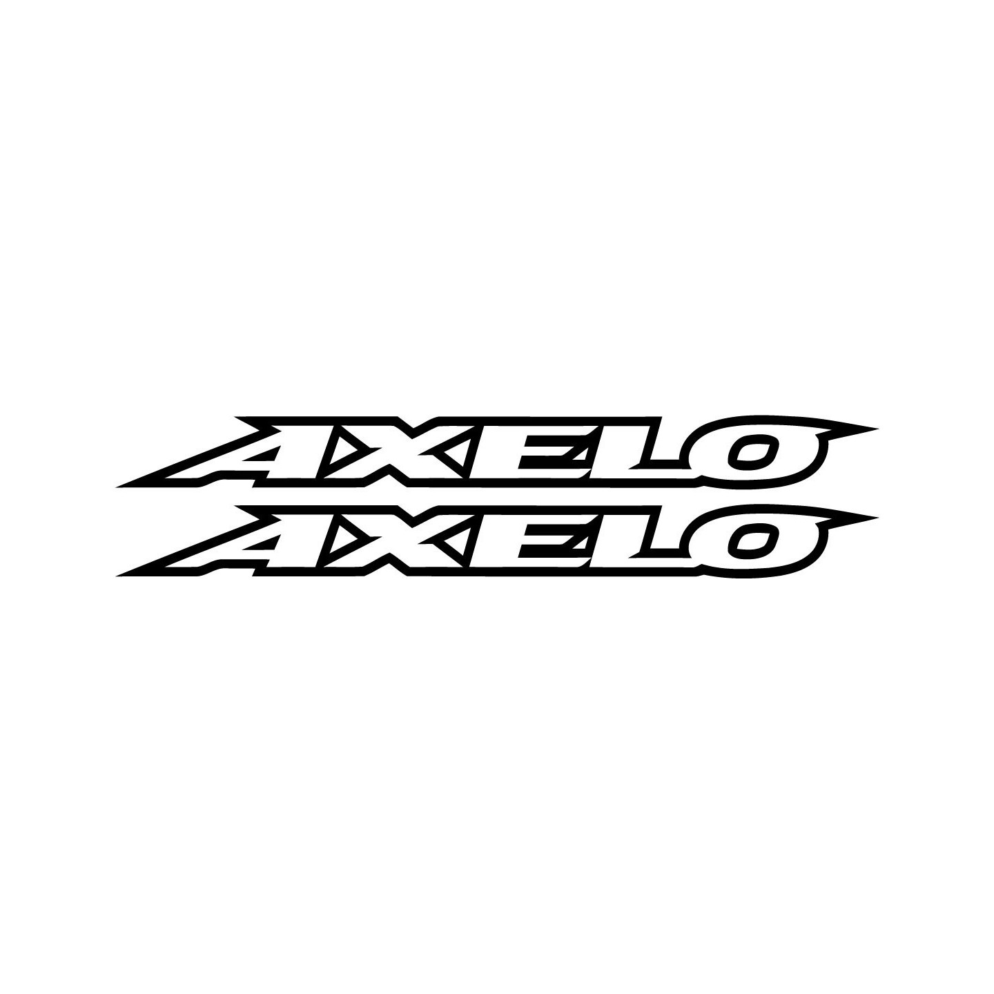 Sticker Axelo Suzuki Axelo Stickers Decals - DecalsHouse