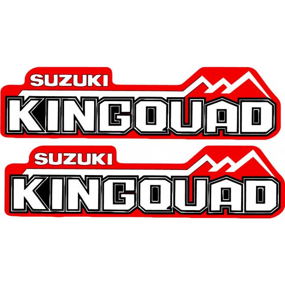 2x Suzuki Kingquad Style 7...