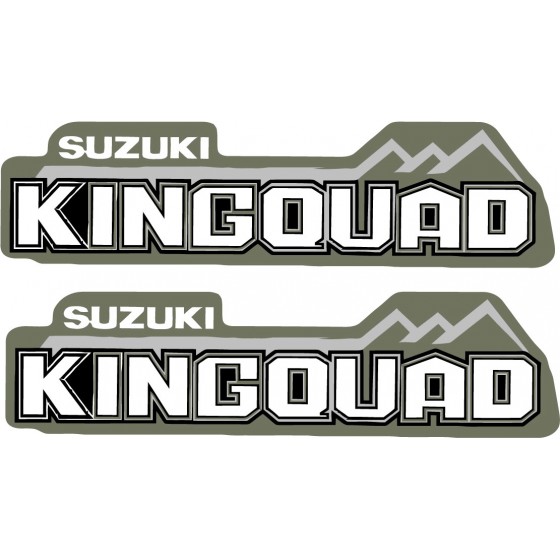 2x Suzuki Kingquad Style 8...