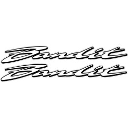 Suzuki Bandit Stickers – GSF600 GSF1200 Naked Bike Decals (2-Pack)