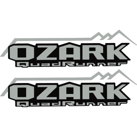 2x Suzuki Ozark Stickers...