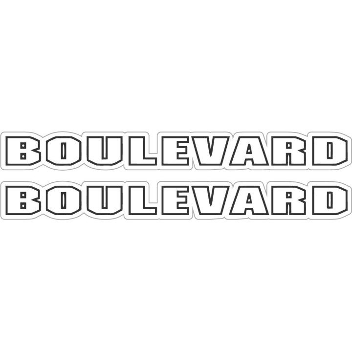 Suzuki Boulevard Stickers Decals - DecalsHouse