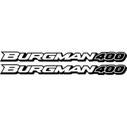 Suzuki Burgman 400 Maxi-Scooter Stickers – AN400 Decals (2-Pack)