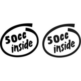 Buy 50cc Inside 2 Decal Sticker Online