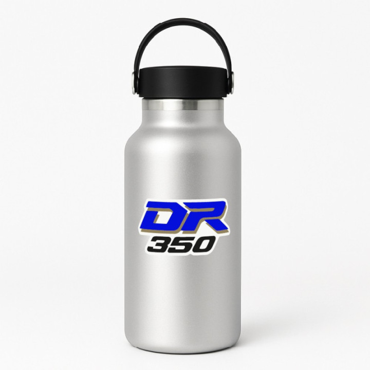 Suzuki DR350 Stickers 2-Pack | Glossy Motorcycle Decals