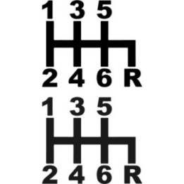 Buy 6 Speed Decal Sticker Online