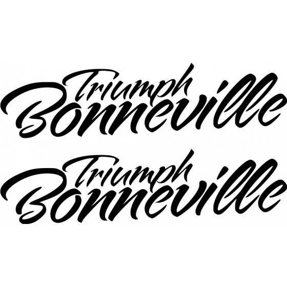 Triumph Bonneville Die Cut...