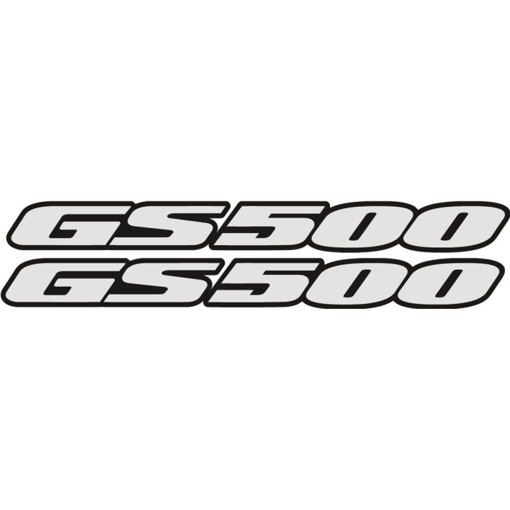 Suzuki GS500 Stickers – Parallel Twin Classic Motorcycle Decals (2-Pack)