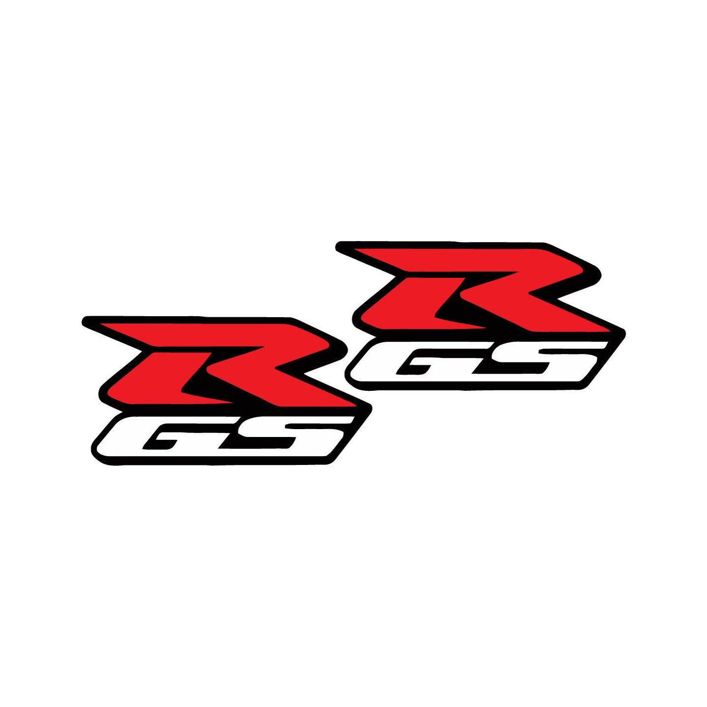 Suzuki Gs R Style 3 Stickers Decals - DecalsHouse