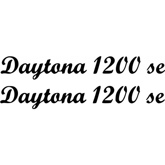 Triumph Daytona 1200 Se Die...