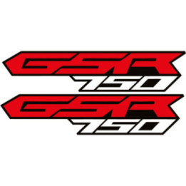 Suzuki Gsr 750 Style 2 Stickers Decals - DecalsHouse