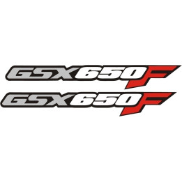Suzuki GSX650F Stickers - Sport Touring Motorcycle Decals (2-Pack)