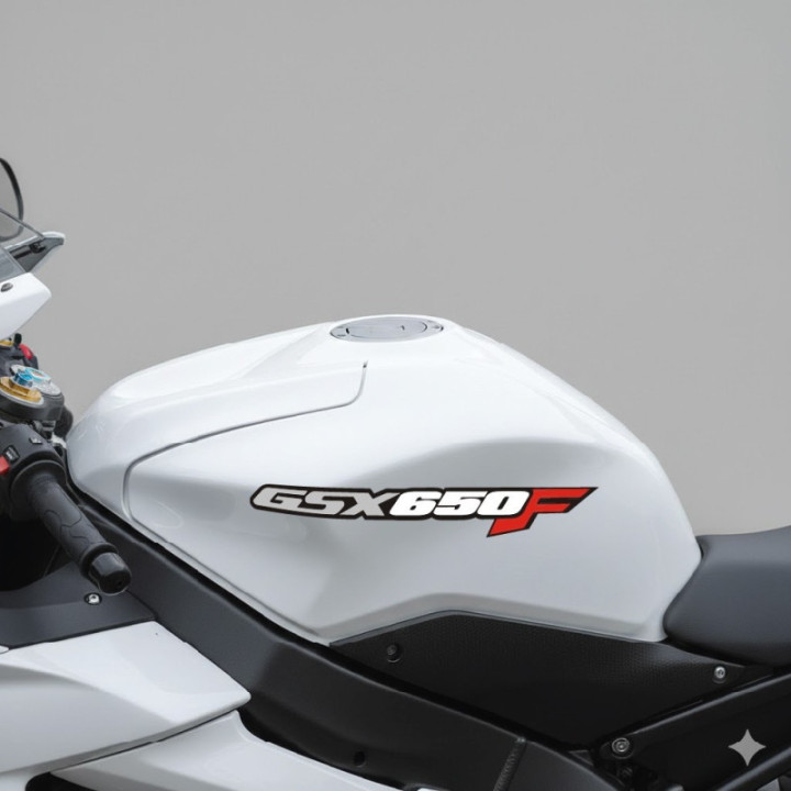 Suzuki GSX650F Stickers - Sport Touring Motorcycle Decals (2-Pack)