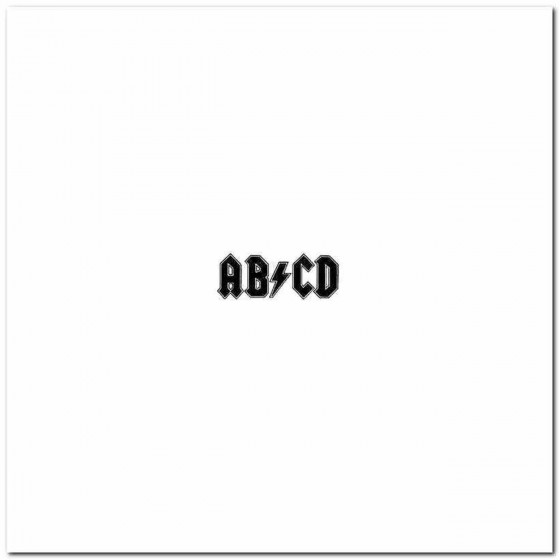 Ab Cd Rock Band Logo Vinyl...