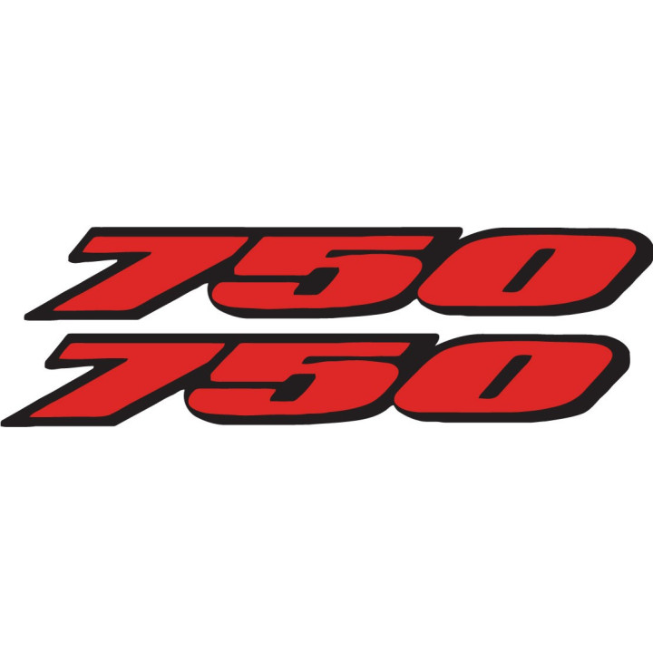 Suzuki Gsx R 750 Numbers Stickers Decals - DecalsHouse