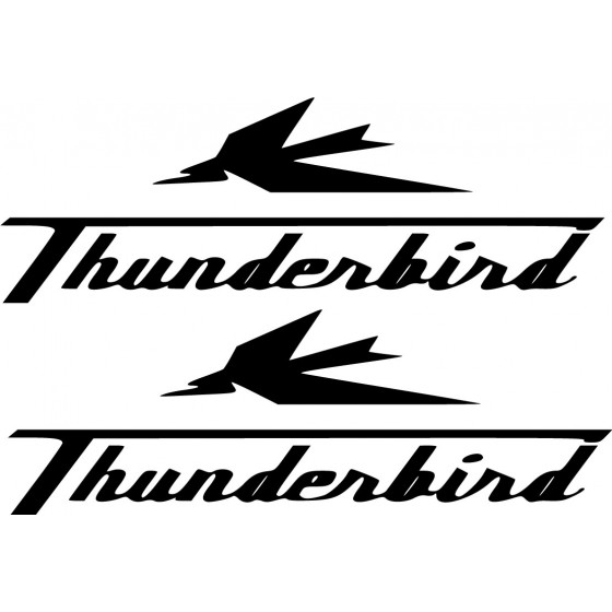 2x Triumph Thunderbird Die...