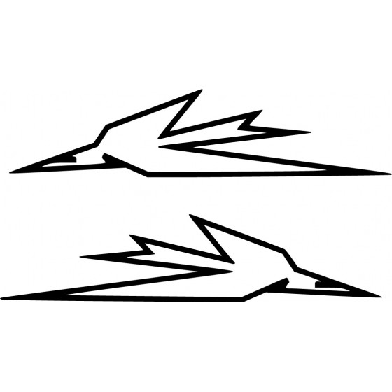 2x Triumph Thunderbird Logo...