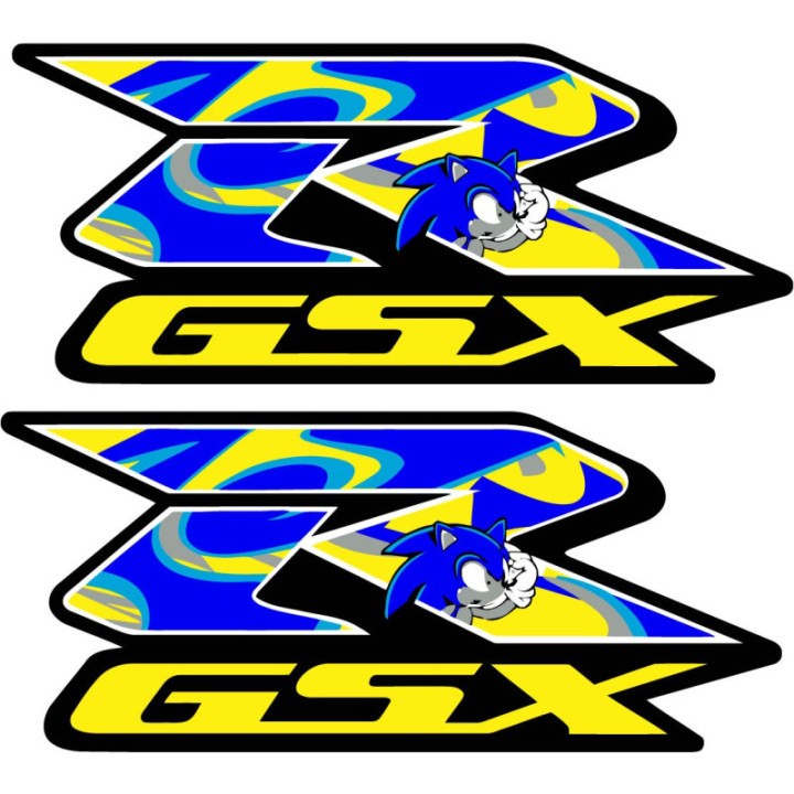 Suzuki Gsx R Style 12 Stickers Decals - DecalsHouse