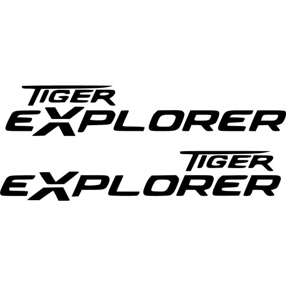 2x Triumph Tiger Explorer...