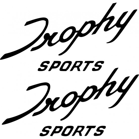 2x Triumph Trophy Sport Die...