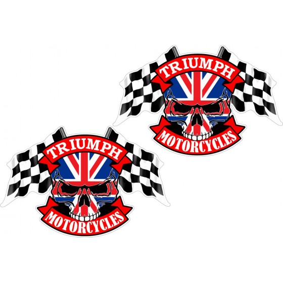 Triumph Logo Skull Style 3...