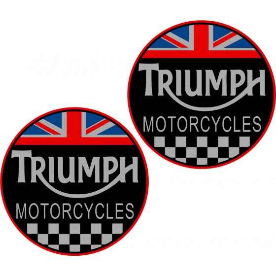 2x Triumph Logo Style 19...