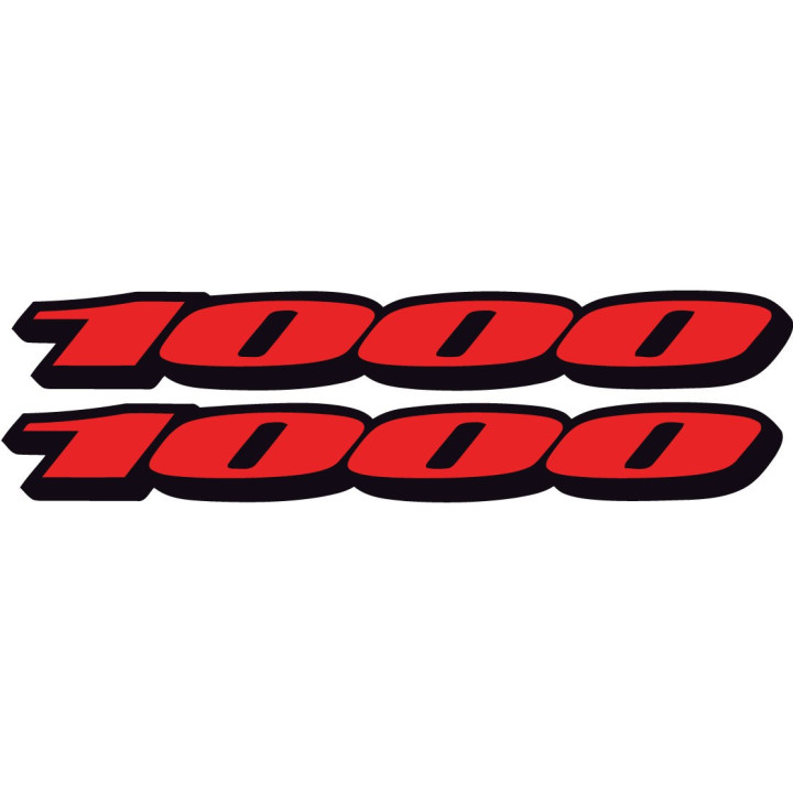Suzuki Gsx R1000 Numbers Stickers Decals - DecalsHouse